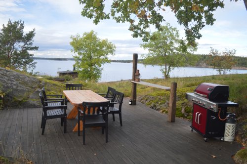 Vacation house / appartment: sjöstugan boda, mellersta skärgården ... Altan grill