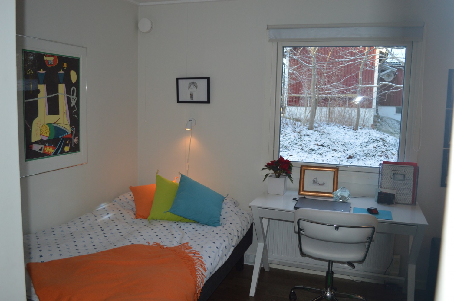 Sovrum nr 3 enkelsng 120*200 cm/ Bedroom 2 with single bed 120*200 cm 