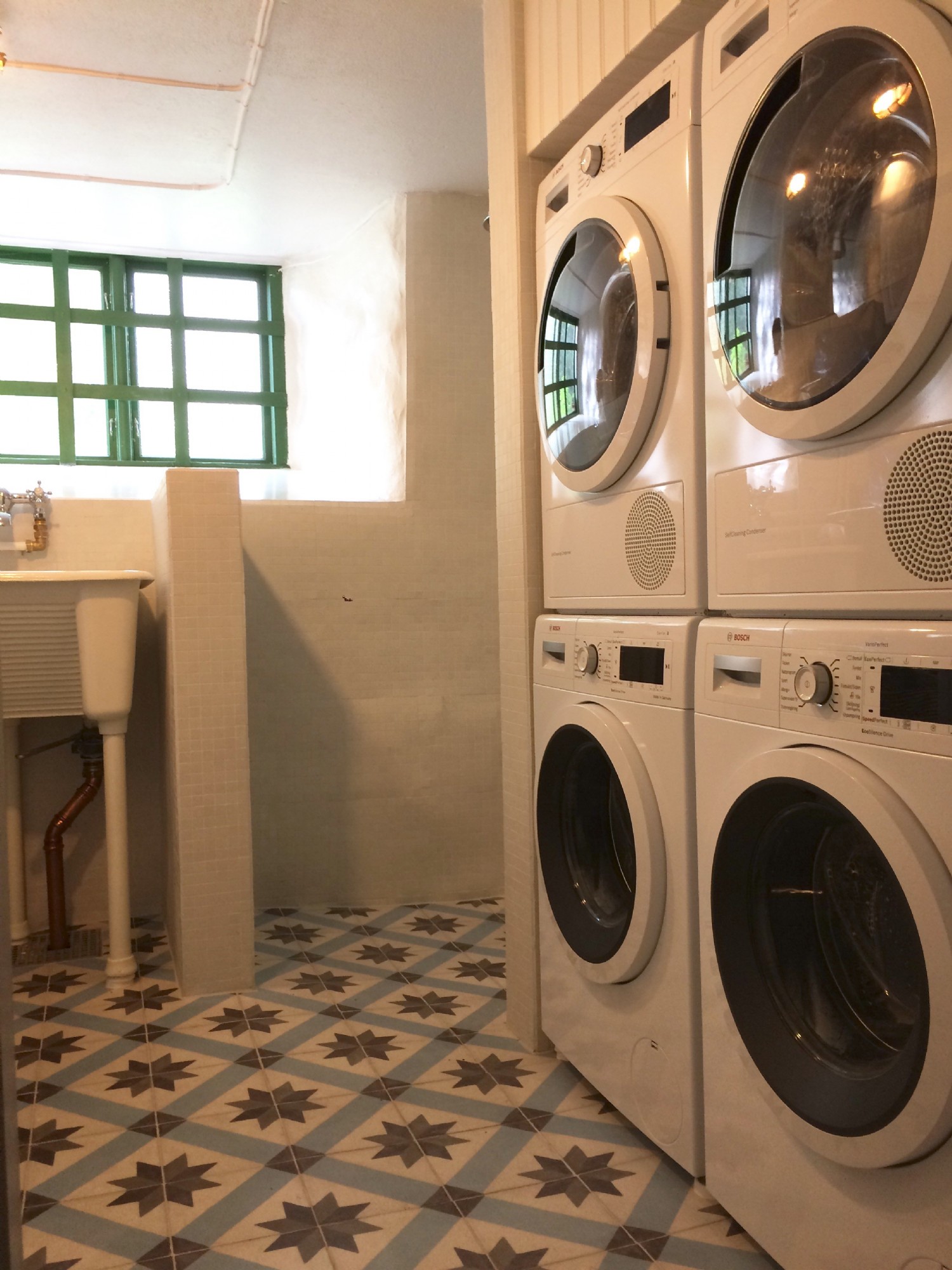 Tvttstuga i kllarvningen/Laundry room at basement floor 