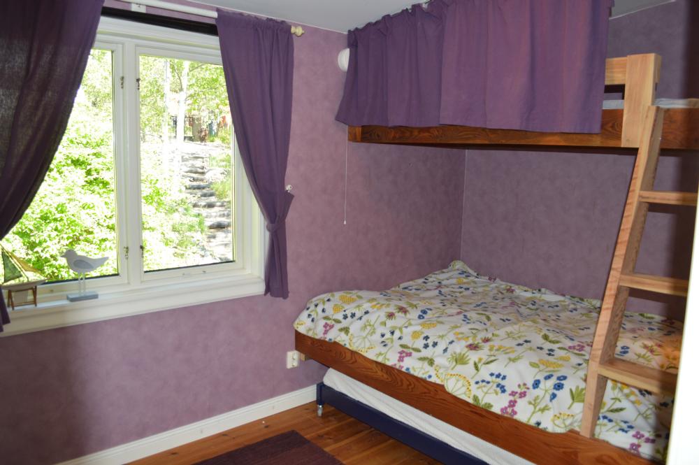 vervningen/ Upper floor Sovrum 5 Dubbel + enkelbdd/ Bed room 5 Double + single bed 