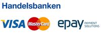 Visa, Mastercard, ePay and Handelsbanken