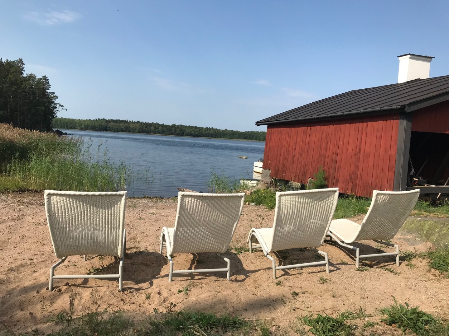 Sandstranden och Sjöstugan