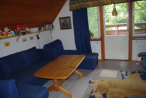 Allrum ö.v/ Sitting area upper floor