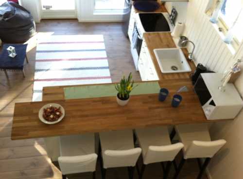 Allrum bardisk/ Living room fly bridge