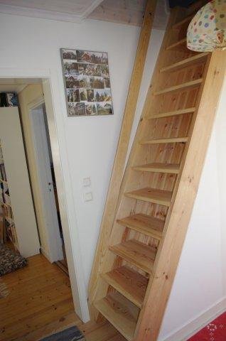 Trappor till loft/ Stairs up to the loft 