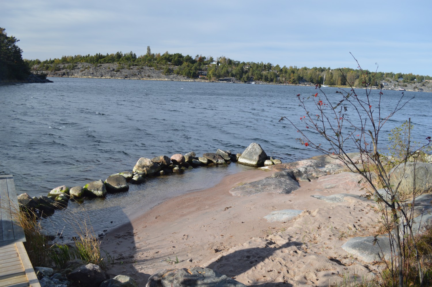 Egen strand/ Private beach