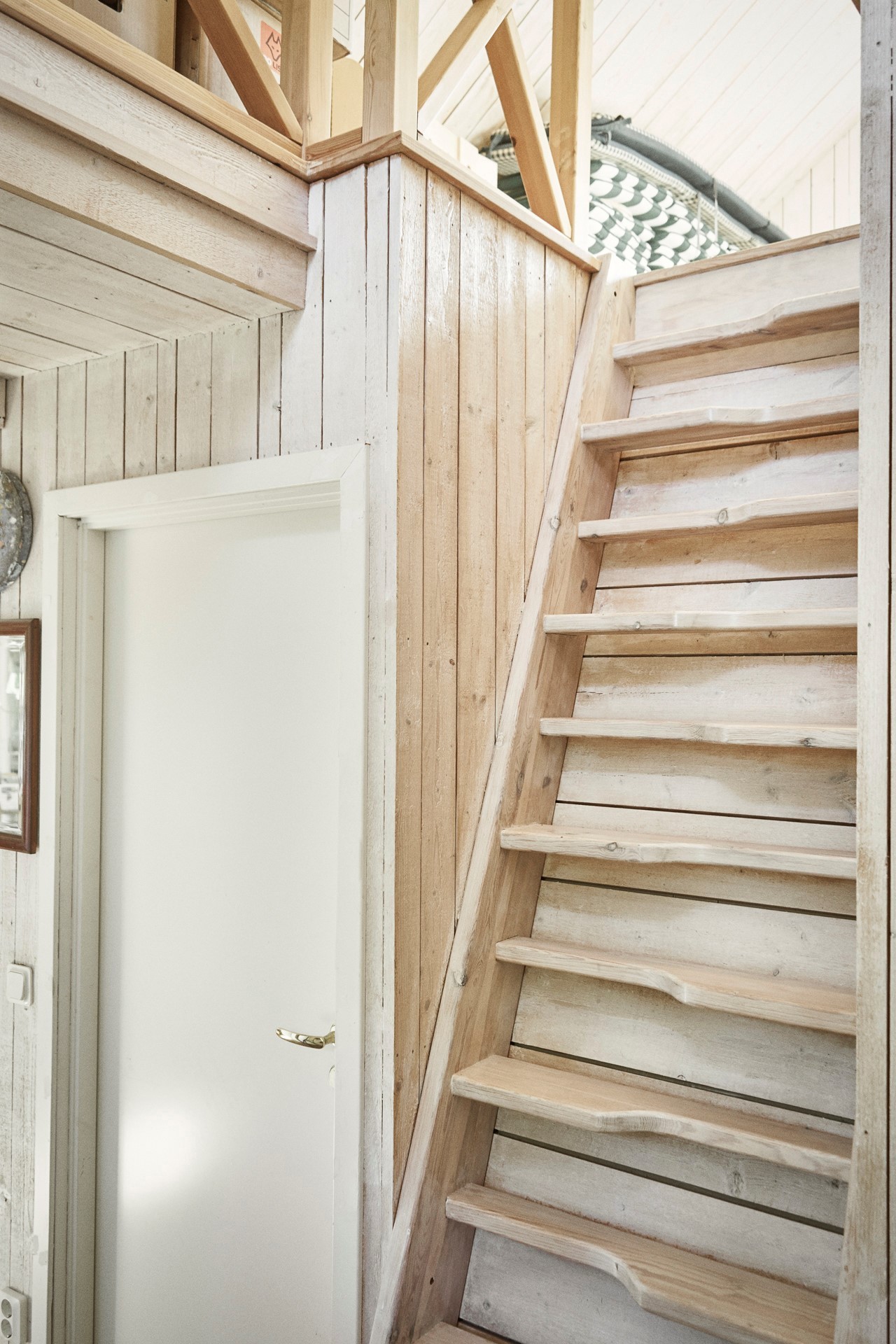 Trappa till sovloft/ Stairs to sleeping loft 