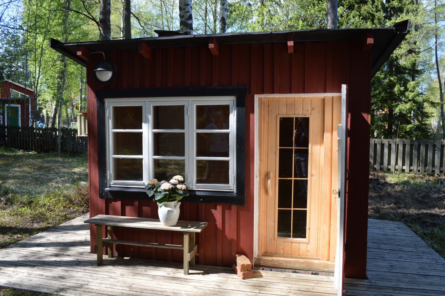 Privat bastu vid sjön/ Private sauna by the lake