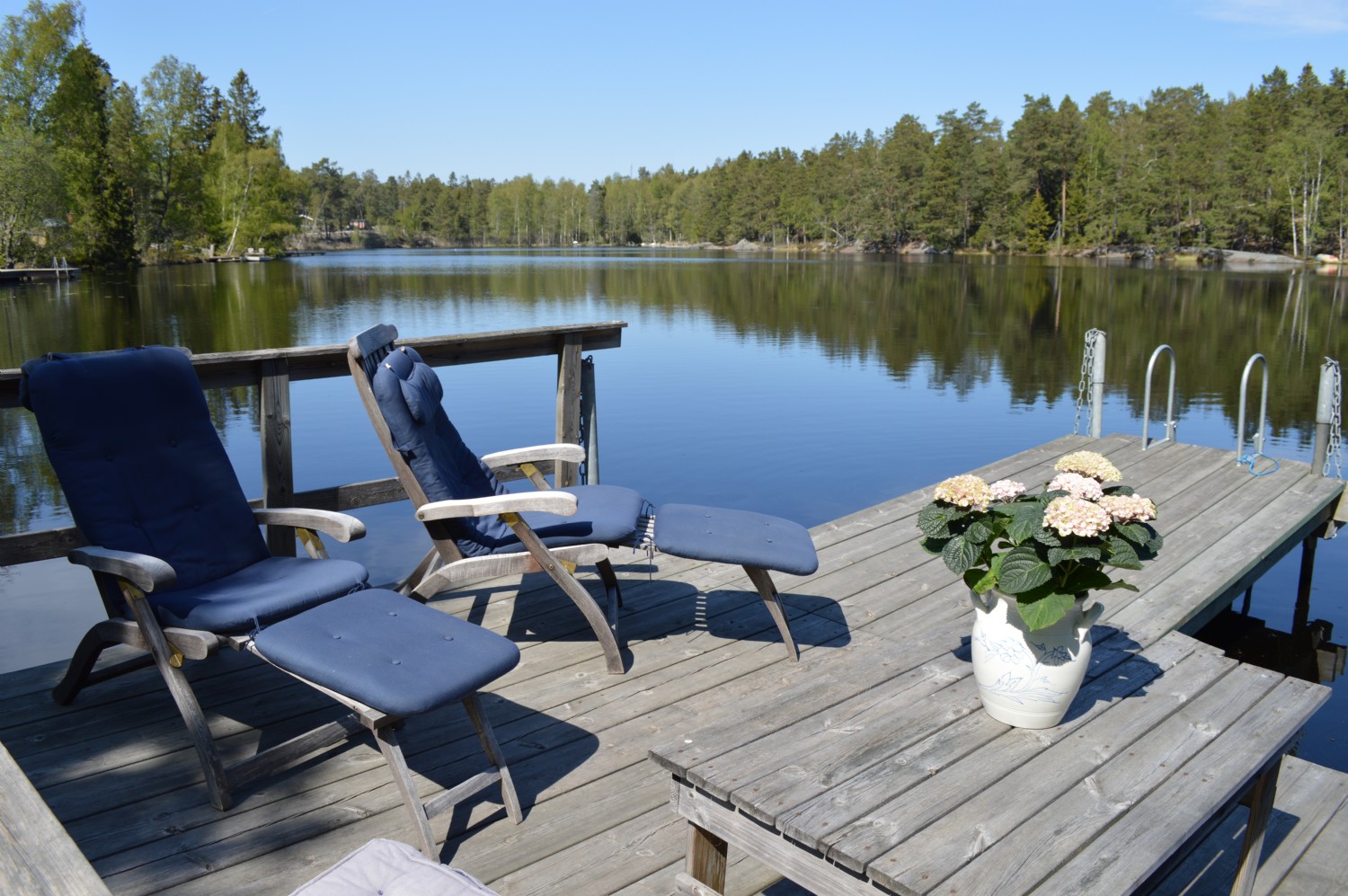 Privat brygga/ Private Jetty
