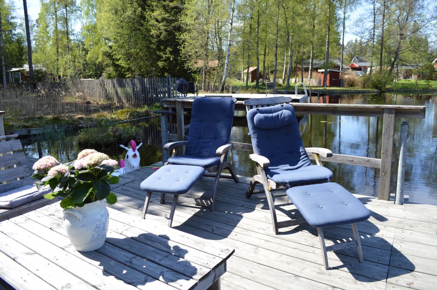 Privat brygga/ Private Jetty