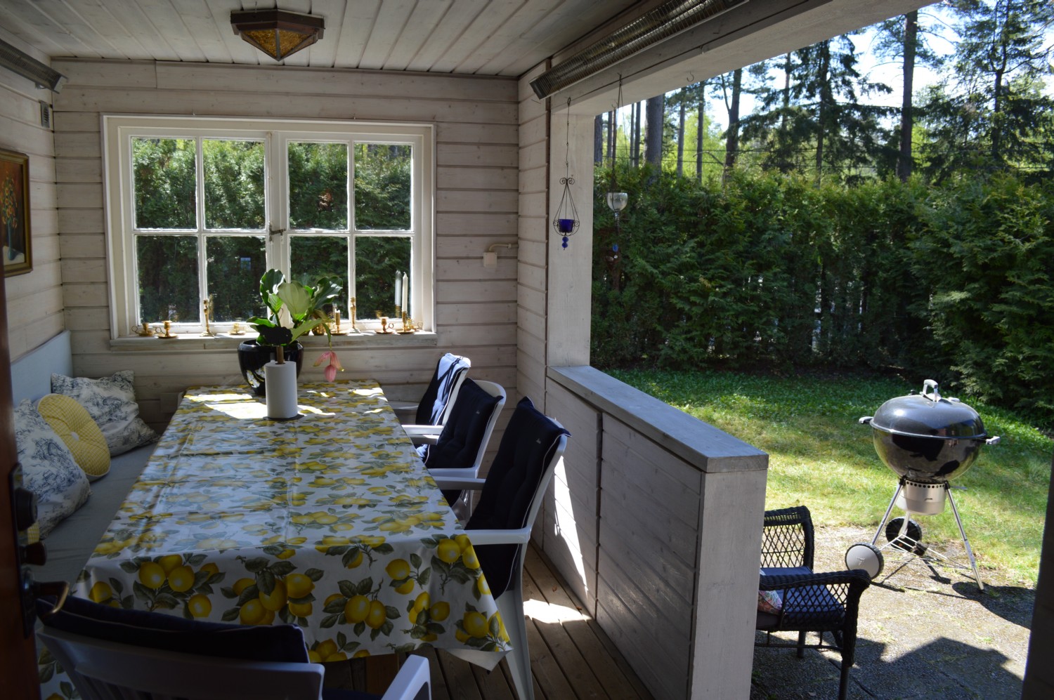 Stor matveranda/ Spacious veranda