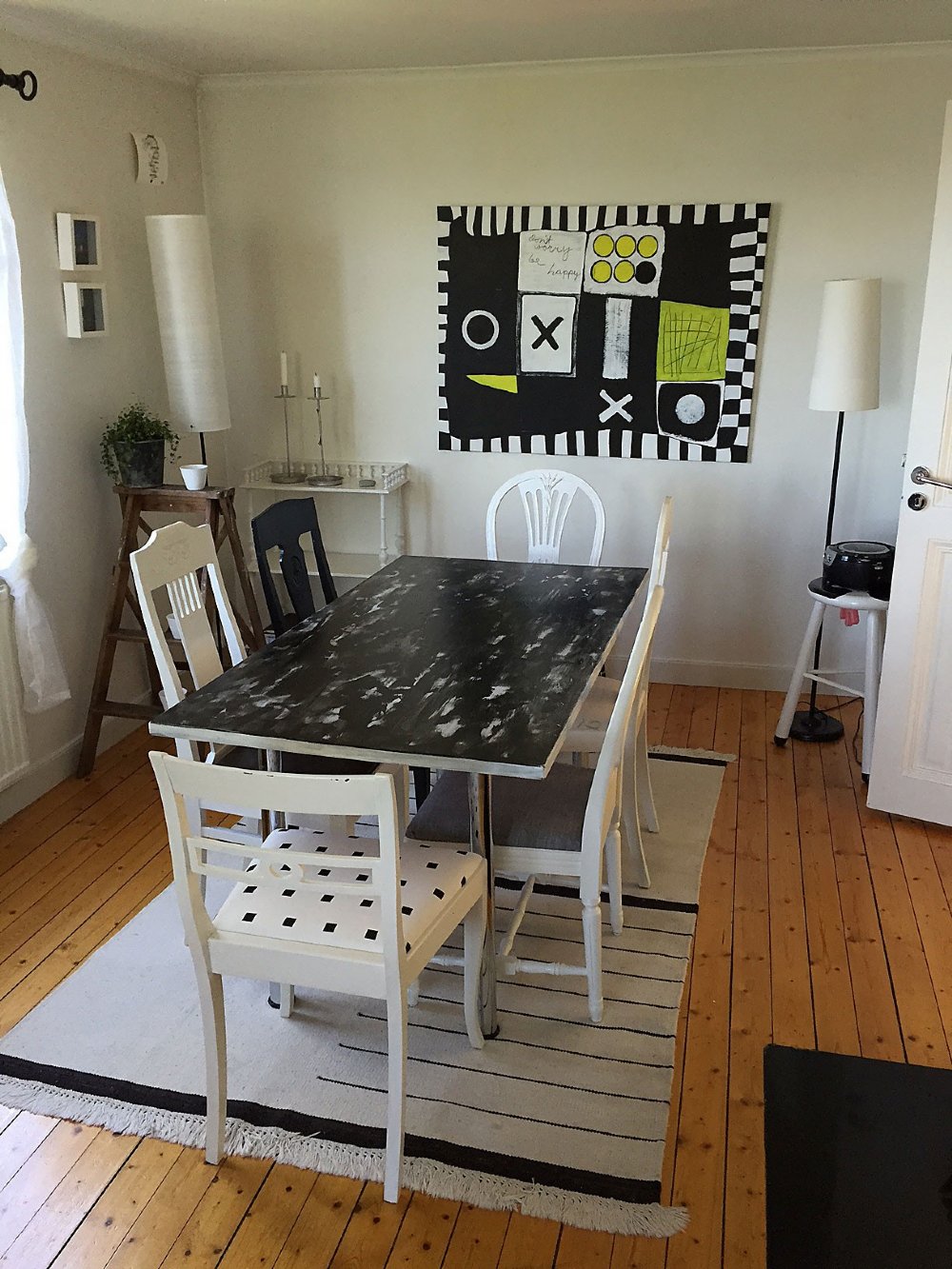 Matplats vardagsrum/ Dining area in the Living room