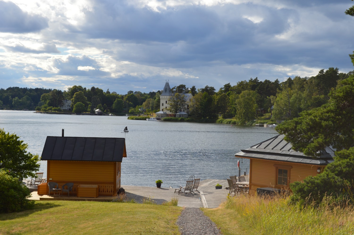 Vy frn stora huset/ View from main building 