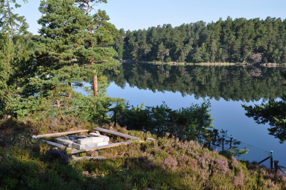 Grillplats på tomten / Barbeque