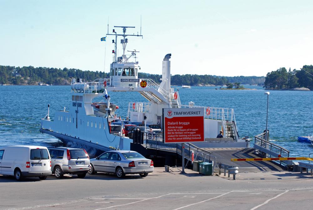 Bilfärjan/ Ferry to Dalarö-Ornö