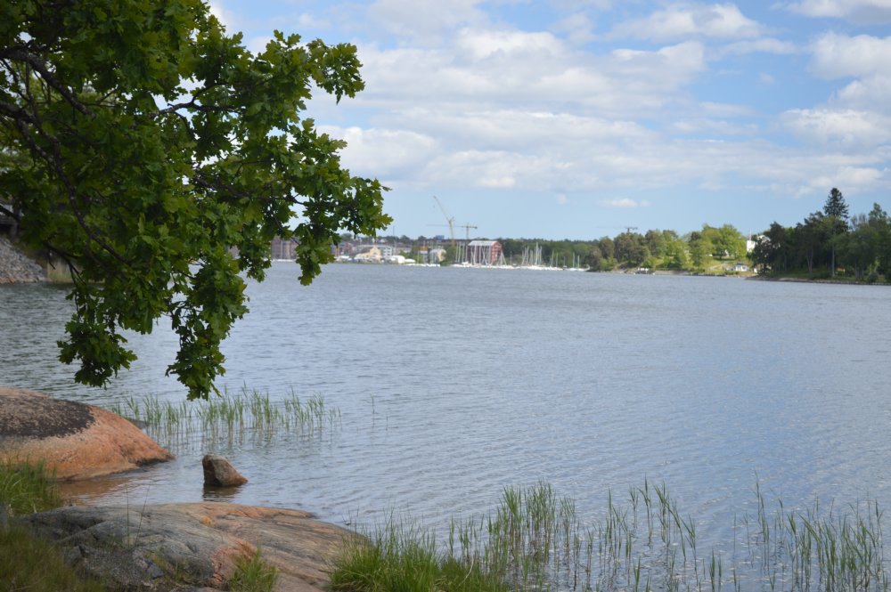 Vy mot Gustavsberg / View Gustavsberg