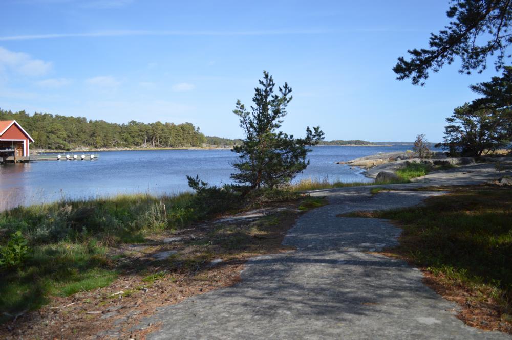 Stig till badklippor/ Path to the bath cliffs 