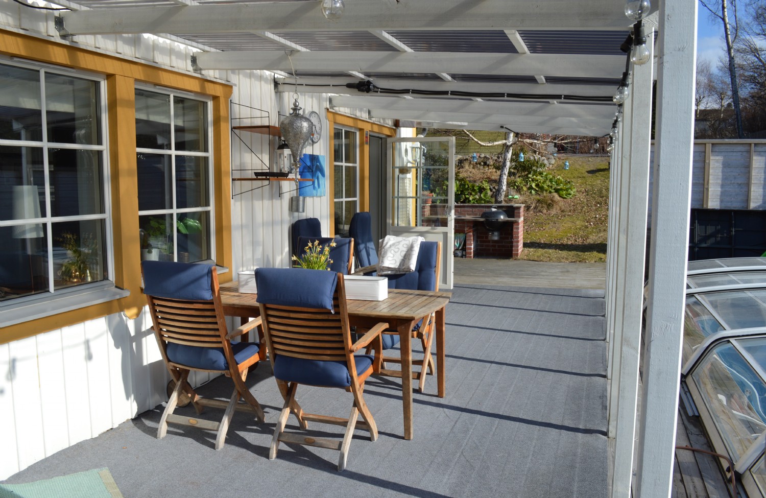 Uteplats / Dining area