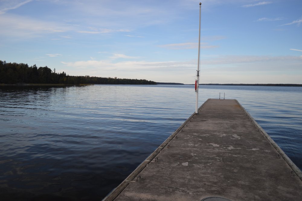 Btbryggan/ Boat jetty. 