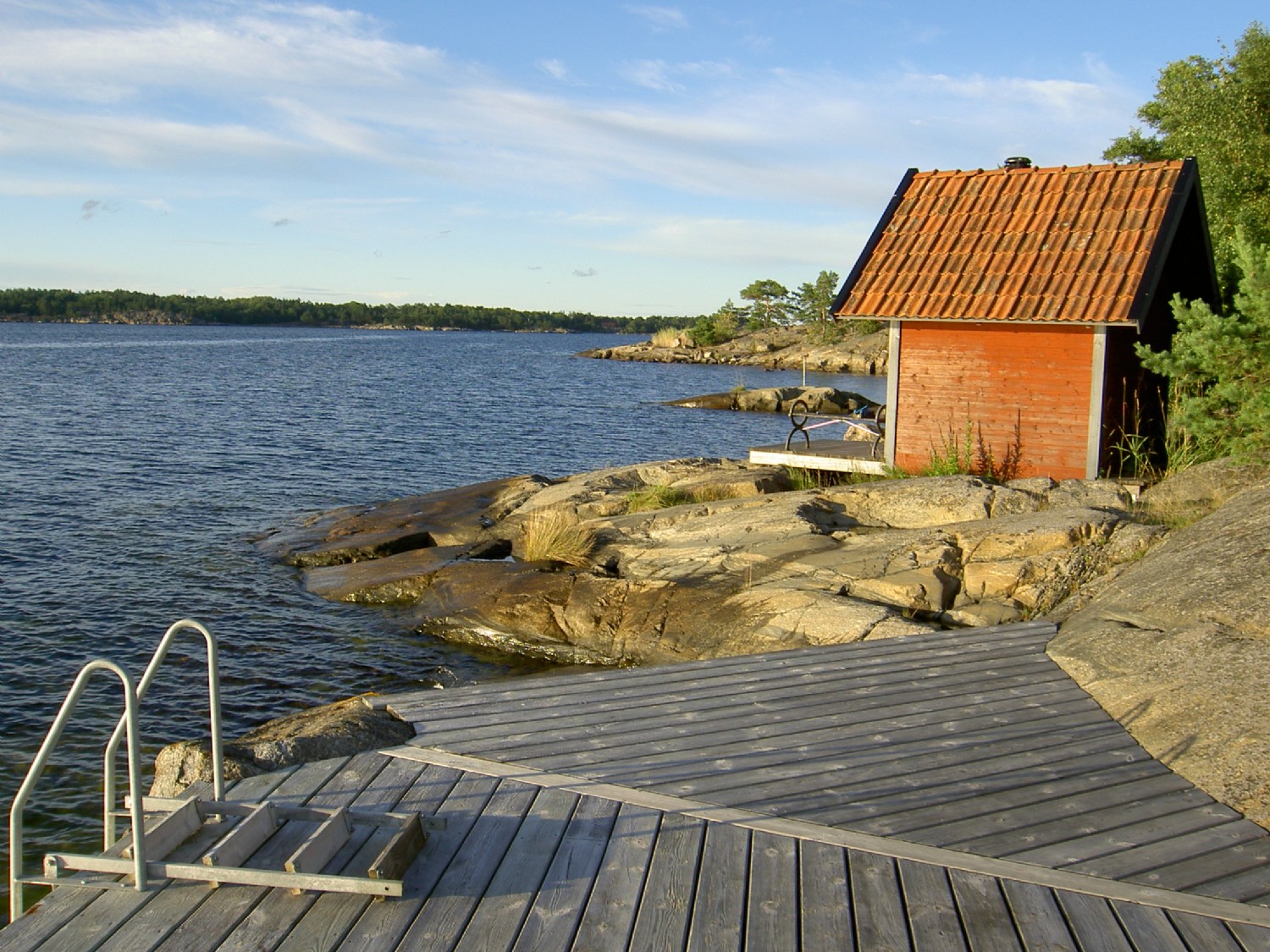 Bastudäck/ Sauna deck