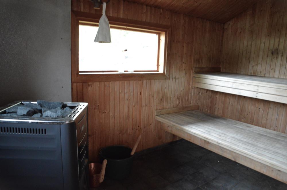 Omrdets bastu/ Area common sauna 