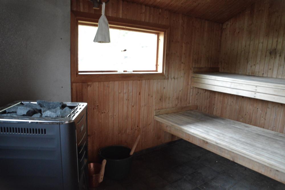 Områdets bastu/ Area common sauna