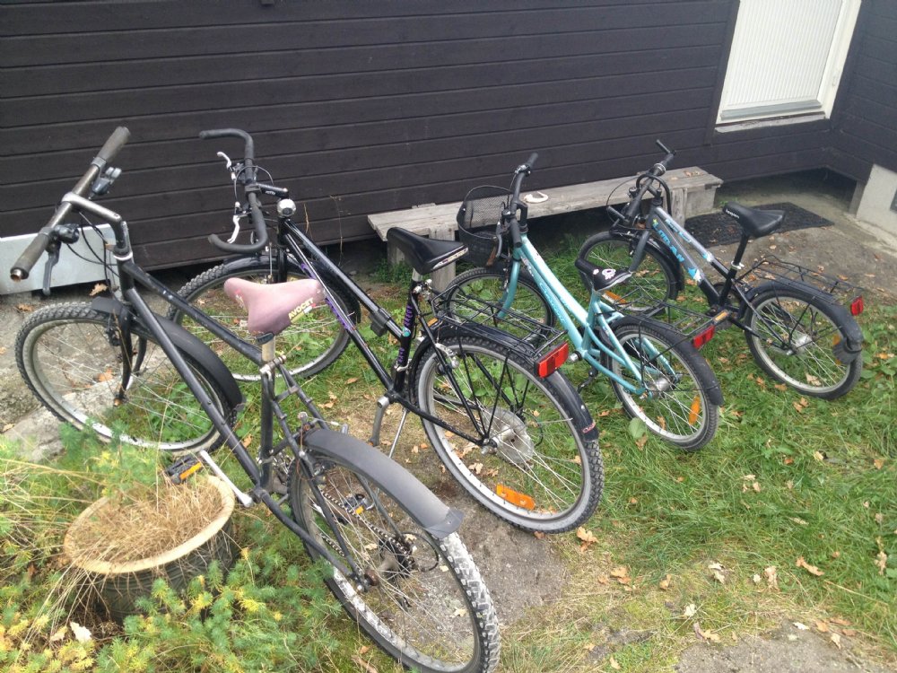 Cyklar att hyra av garen/ bikes to rent by owner 