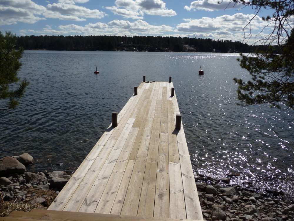 Privat brygga/ private jetty