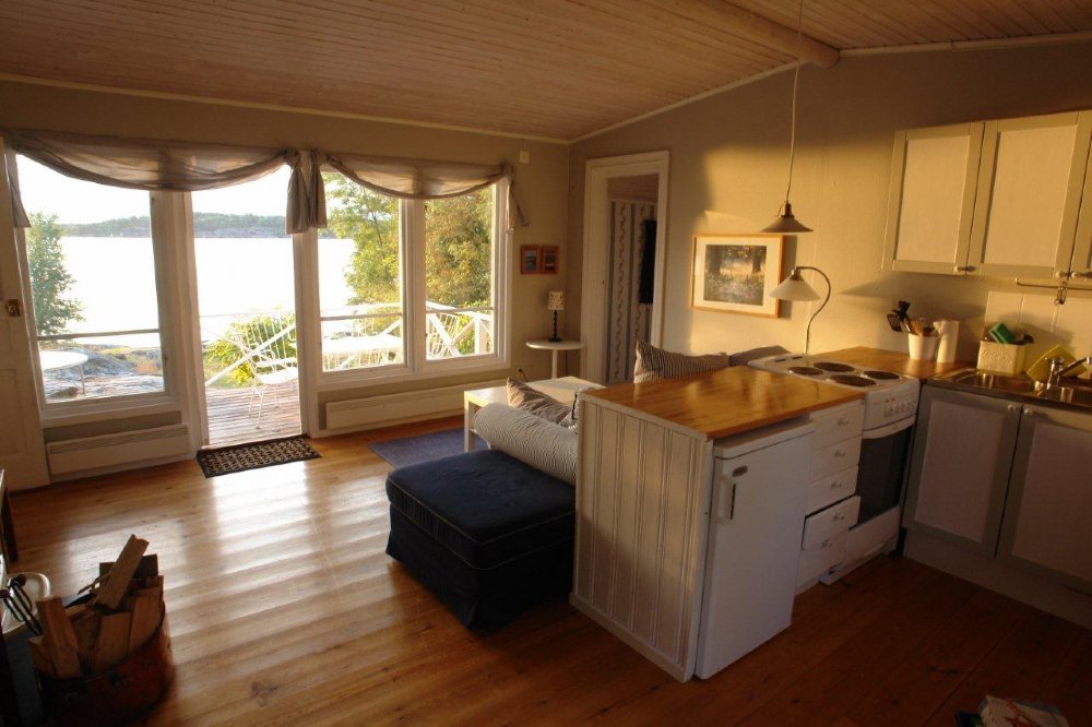 Sjövillan kitchen/living room