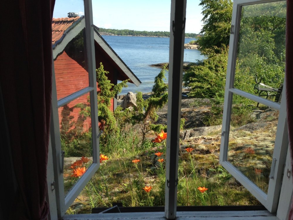 View from guest house