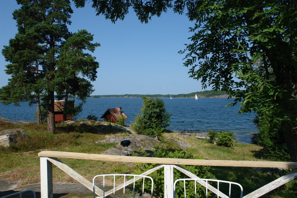 Utsikt från altanen/ View from the patio