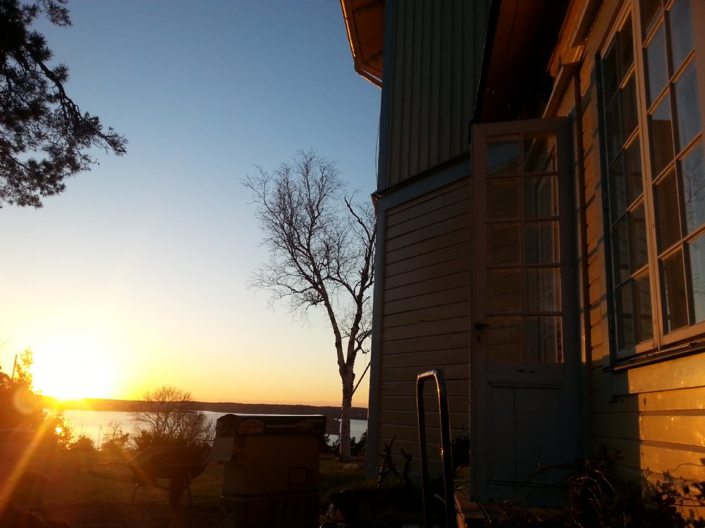 Solnedgång/ Sun set