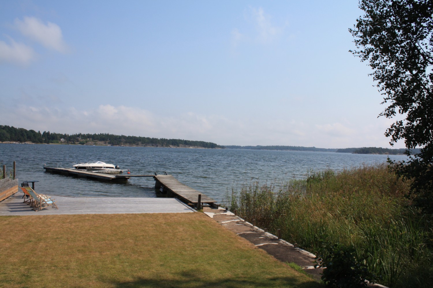Egen prvat brygga/own privat jetty