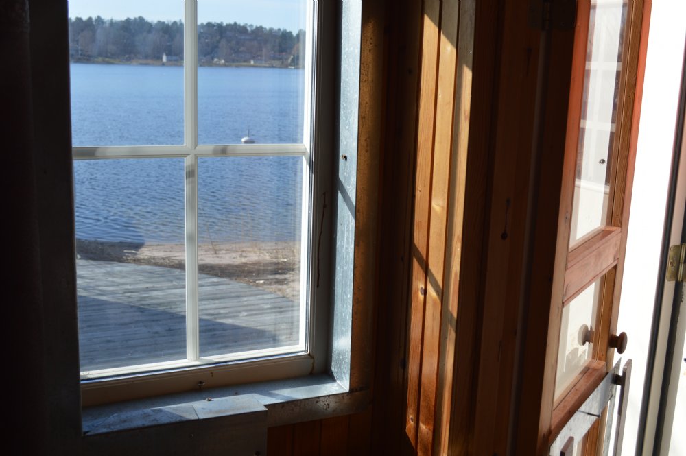 Bastu med sjöutsikt/ Sauna with sea view