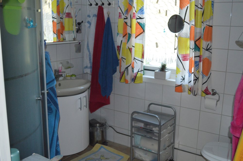 Badrum hos värden/ Bath room by the house owner