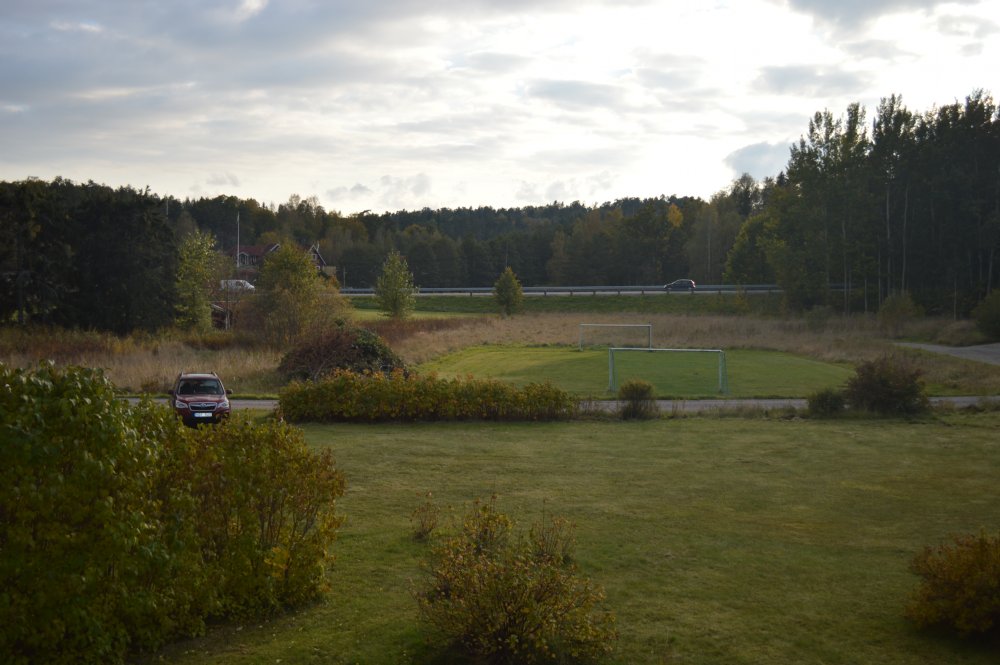 Vy från gästhuset/ View from guest house 