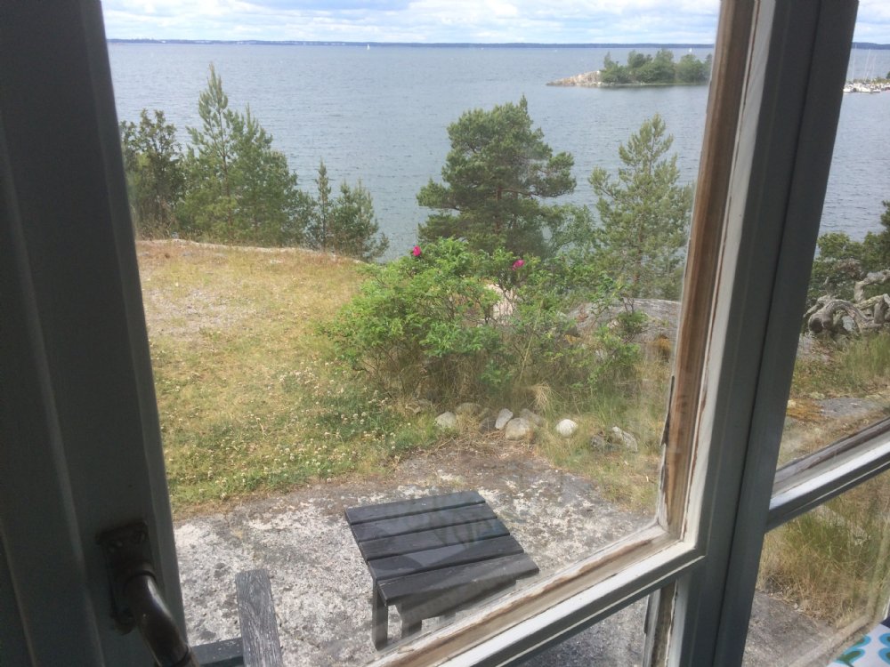 Vy från allrum/ View from the common room