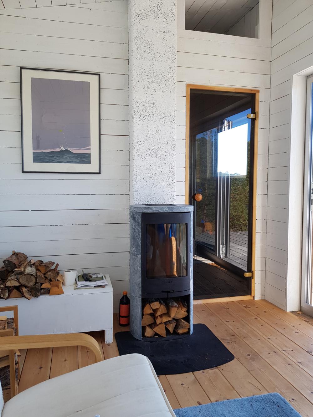 Bastuhus med relax/ Sauna house and relax room