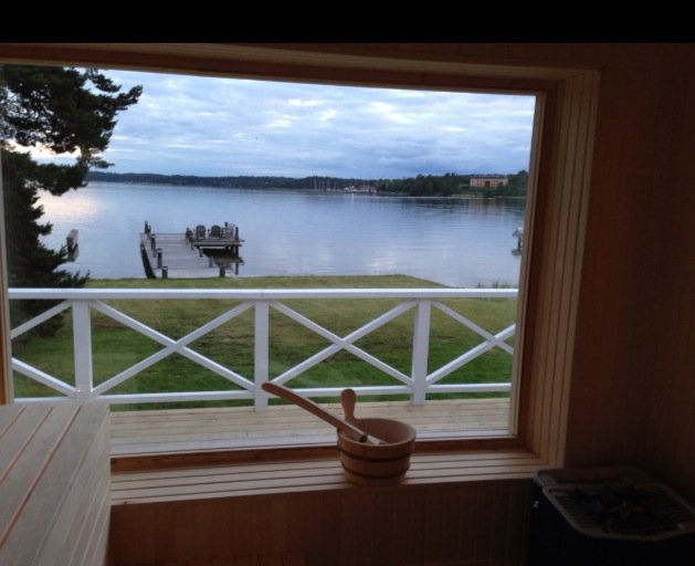 Vy från bastu/ View sauna