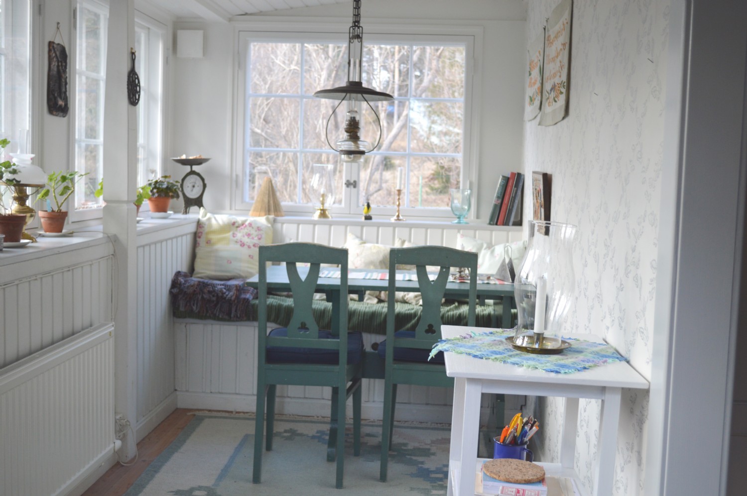 Veranda m matplats/ Porch with dining area 