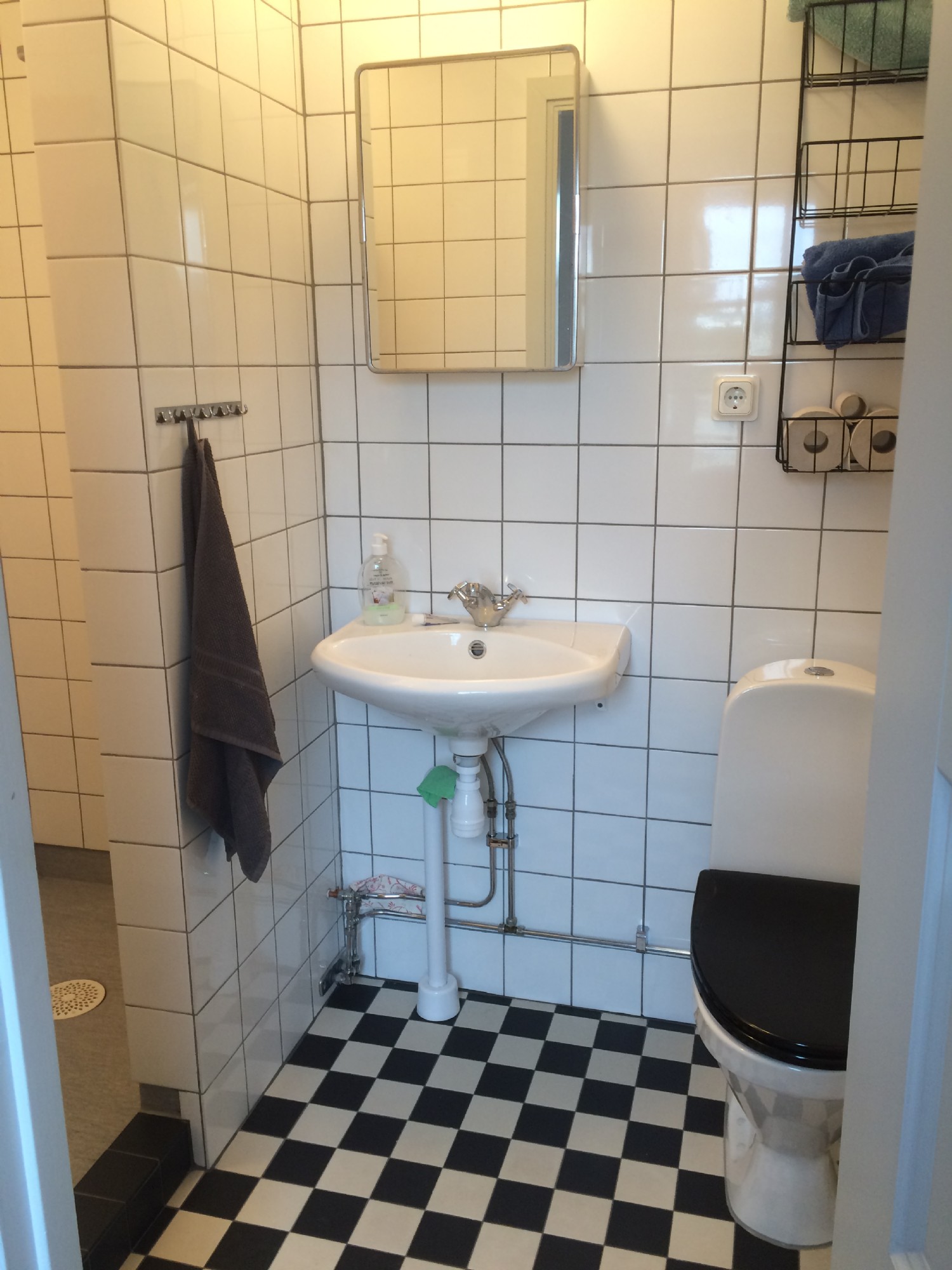 WC och dusch/ WC and shower
