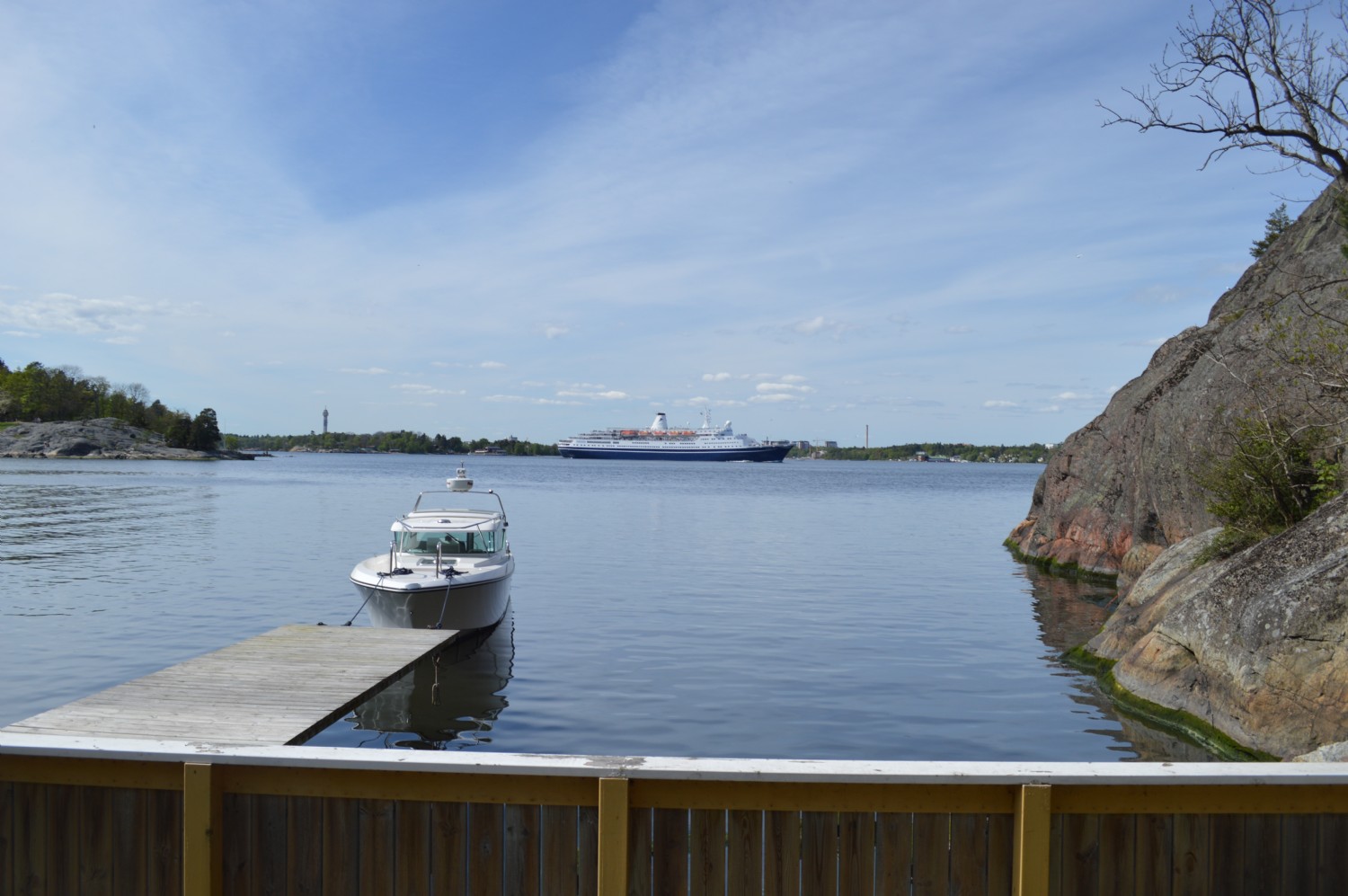 Vy farled Stockholms Inlopp/ View  