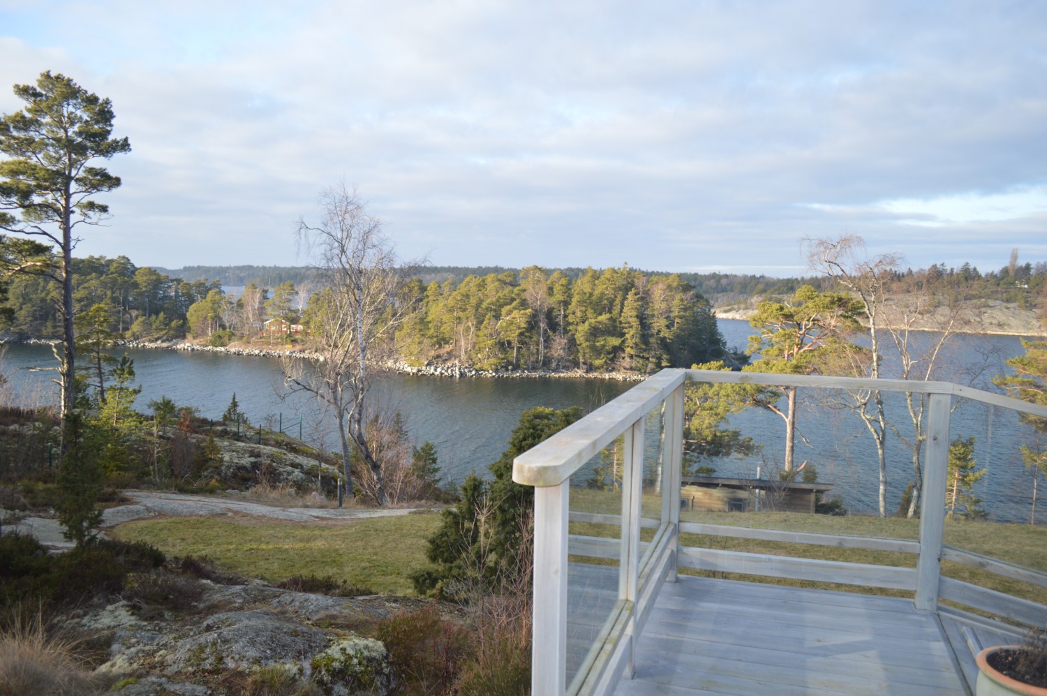 Vy från altanen/ View from the terrace