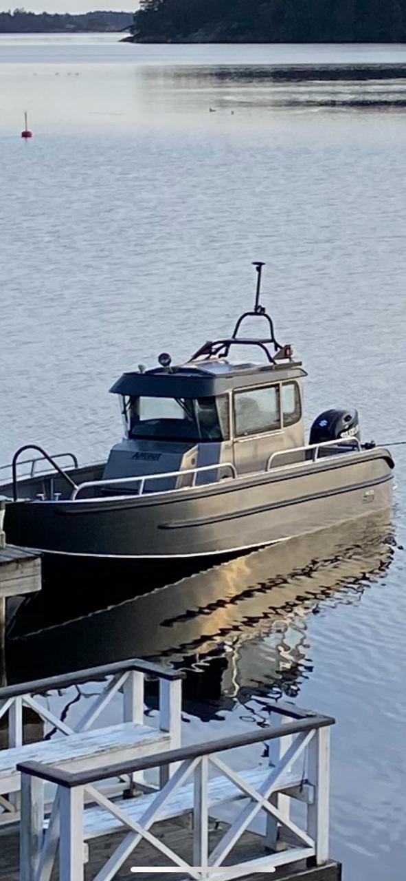 By Malma, can be chartered by the owners 