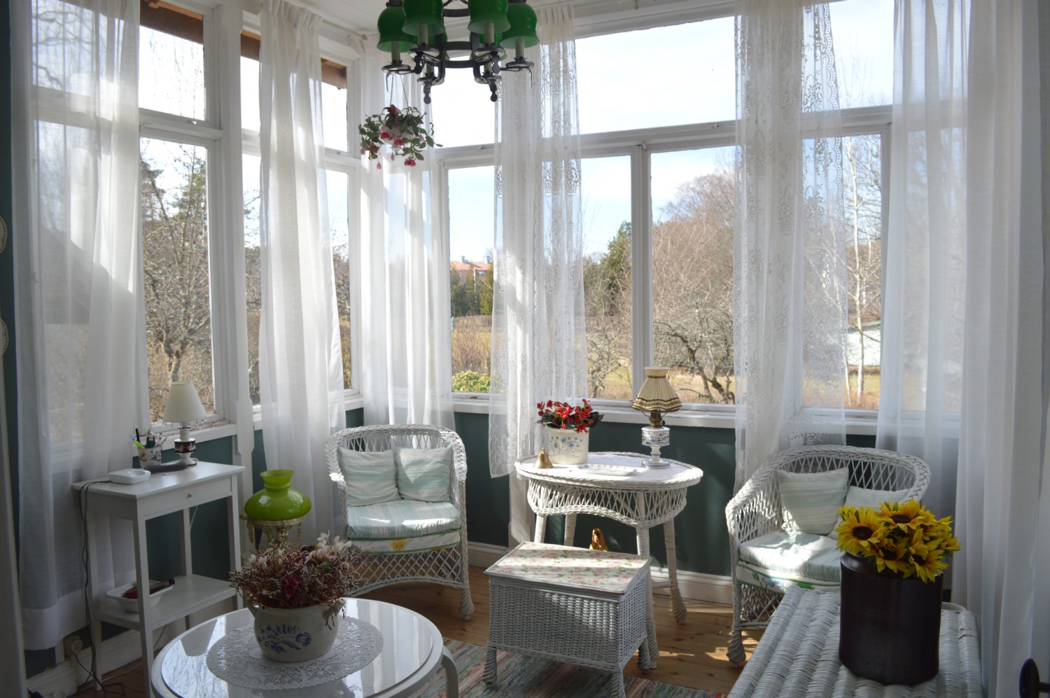 Veranda övervåning/ Porch upper floor