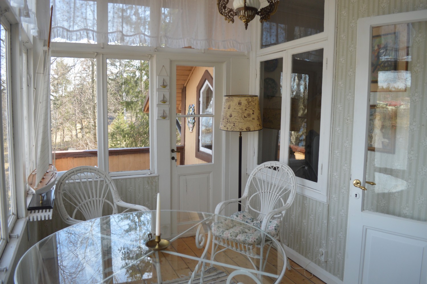 Veranda övervåning/ Porch upper floor