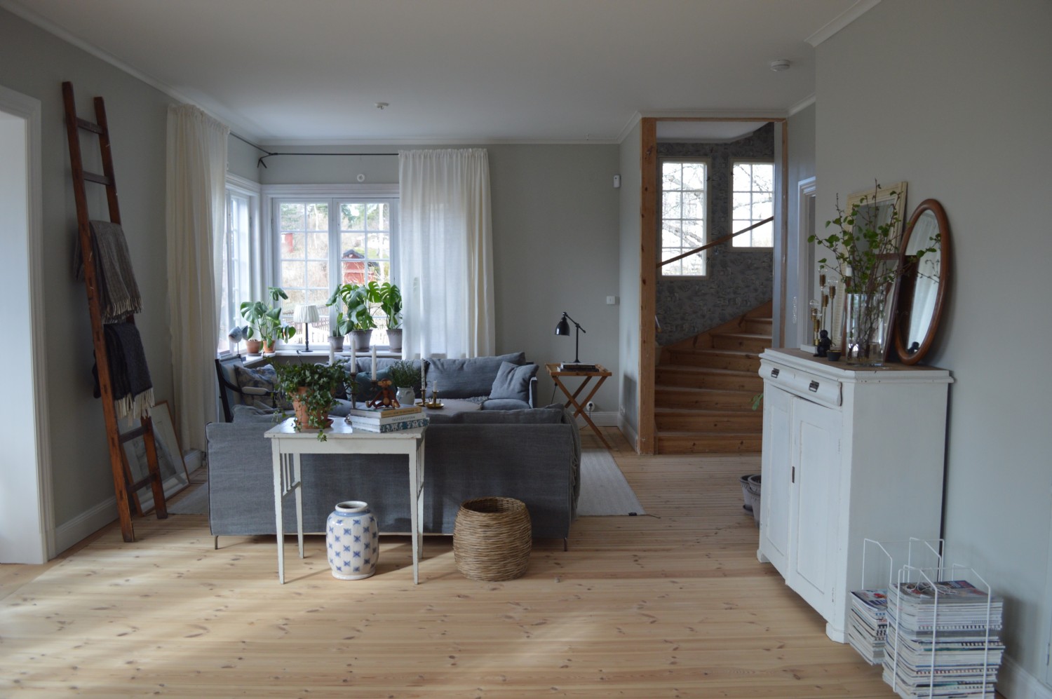Vardagsrum entreplan/ Living room entrance floor 