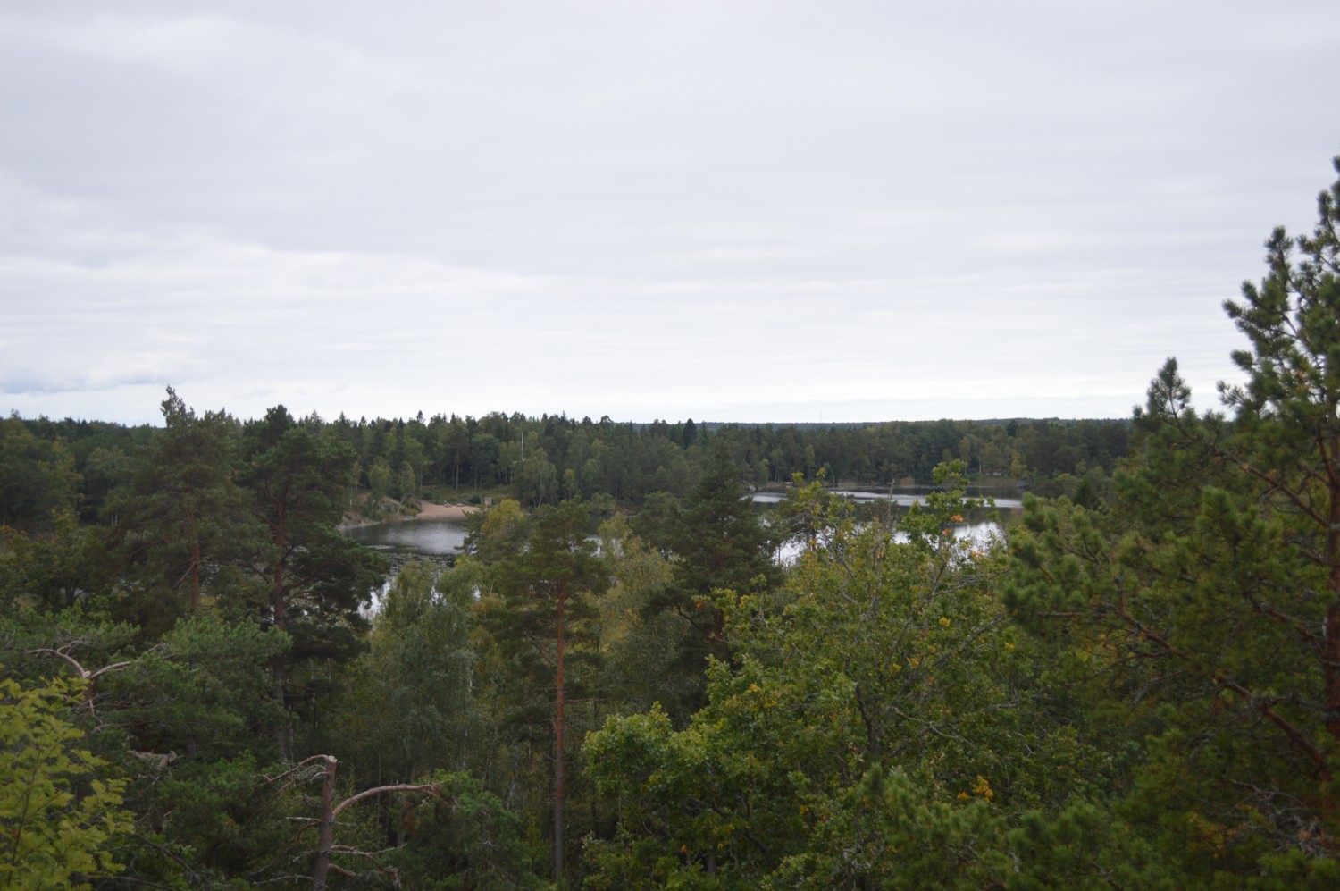 Vy över den andra sjön/ View over thr other lake