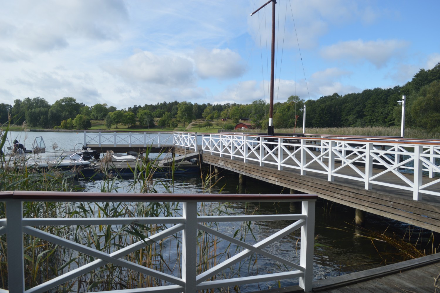 Brygga segelbåtsdjup/ Jetty draft for sailingboat