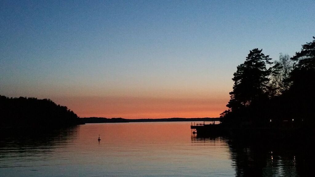 Solnedgång vid Abborkrogen/ Sunset at Abborrkrogen